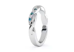 Buy Aquamarine Eternity Rings in UK