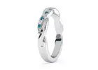 Buy Aquamarine Eternity Rings in UK